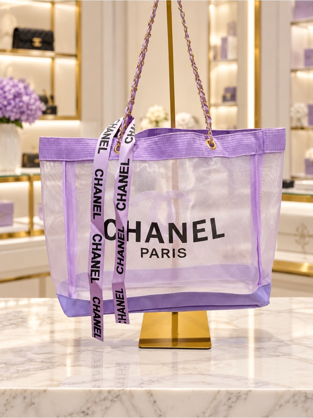 Large Mesh Tote